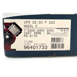 Grundfos UPS 32-30 F  1x230V Heizungspumpe Umwälzpumpe P11/360