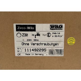 Wilo Z 30 RG  Brauchwasserpumpe 1x230V P15/236