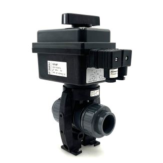 STÜBBE Profi 101 Kugelhahn DN 25 d 32 elektrisch PN 16 Pumpenkost K18/343