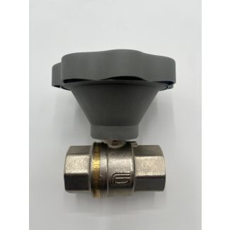 EFFEBI Kugelhahn - Messing - Sanftschluss - Innengewinde 1 1/4 Zoll K17/196