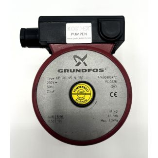 Grundfos UP 20 - 45 N Nirosta Brauchwasserpumpe 1x230V  P16/305 