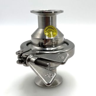 Kiesel Tellerrückschlagventil KST DN 25 Edelstahl 1.4435 Ventil Klappe K18/17