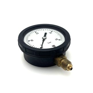 Druckmanometer RKG 63-1 | 0–40 bar | 1/4 Zoll Anschluss | Zeigerflüssigkeitsdämpfung | S10/118