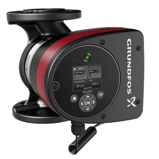 Grundfos Magna3 40-60 F 220 Heizungspumpe 1x230V PN 6/10 Hocheffizienzpumpe P26/23