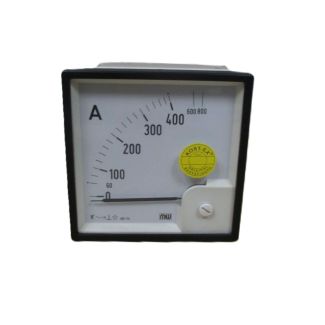 Amperemeter Müller & Weigl 0 bis 800 Ampere Messgerät Messinstrument K17/1028