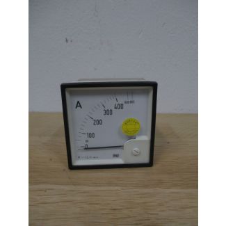 Amperemeter Müller & Weigl 0 bis 800 Ampere Messgerät Messinstrument K17/1028
