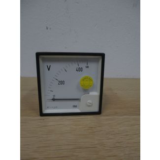 Voltmeter Müller&Weigel 0 bis 500 Volt Messgerät Messinstrument K17/1030