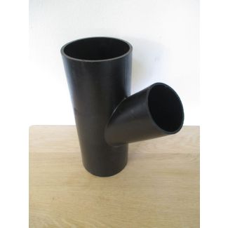Geberit PE Schweiß Abzweiger 110 x 75 45 Grad Abfluss Rohr Nr. 67.125 K17/926