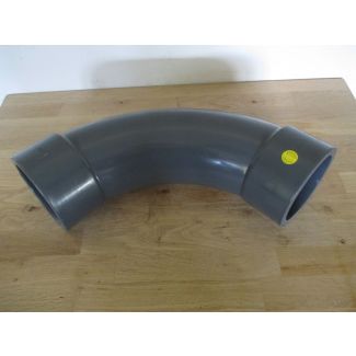 PVC Bogen 90° Rohr 110 mm Klebemuffe Kältetechnik Teichbau Fitting K17/963
