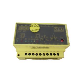 Bender LSE 470 Überstrom - Trafotemperaturrelais / Overload Relay  S14/358