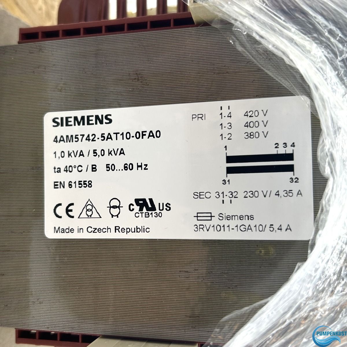 transformator-400-230v-1-kva-siemens-4am5742-5at10-0fa0-t9-119